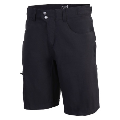 Chiba Fahrradhose Baggy Pants kurz mit Innenhose und Sitzkissen schwarz Herren